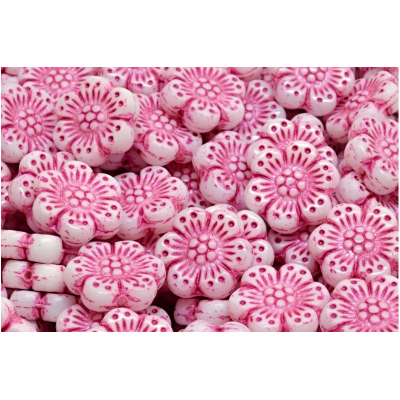 Korálky kytičky Boho 3122 (14x14 mm)