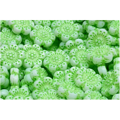 Korálky kytičky Boho 3128 (14x14 mm)