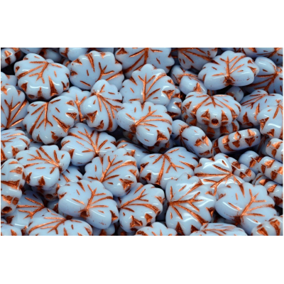 Korálky lístek č.3765  (13x11mm)