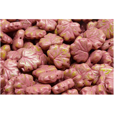 Korálky lístek č.3767  (13x11mm)