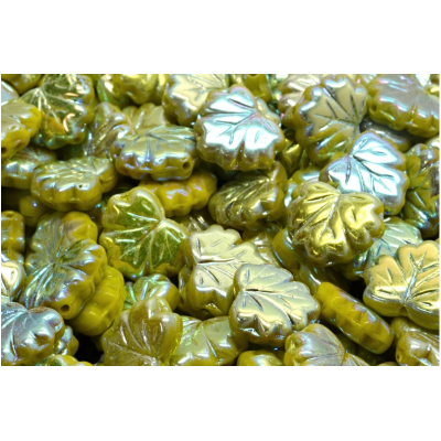 Korálky lístek č.3769  (13x11mm)