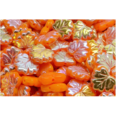 Korálky lístek č.3775  (13x11mm)