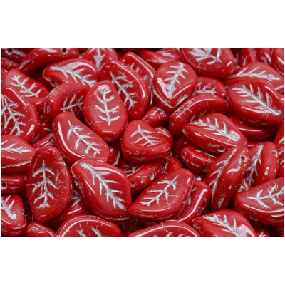 Korálky lístek č.3791 (9x14mm)