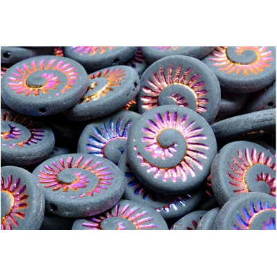 Korálky Fossil Shell č. 3808 (18x18mm)