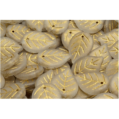 Korálky lístek č.2770 (18x13mm)