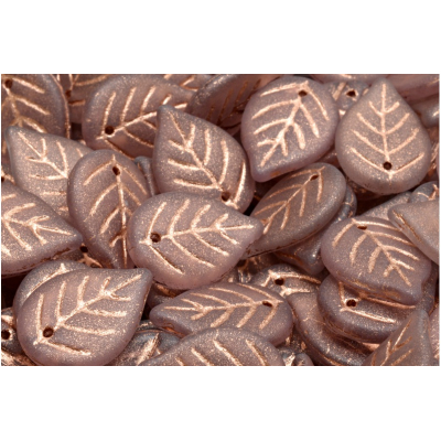 Korálky lístek č.2771 (18x13mm)