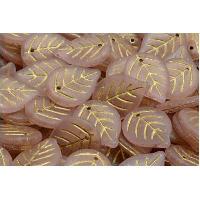 Korálky lístek č.2773 (18x13mm)