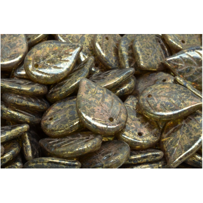 Korálky lístek č.1469 (18x13mm)