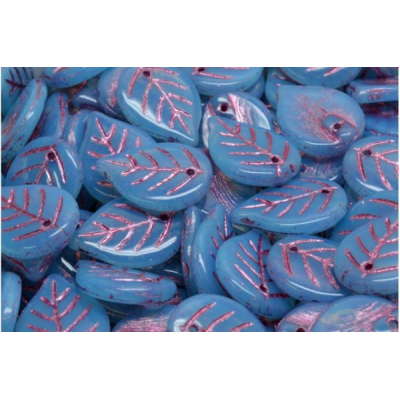 Korálky lístek č.1472 (18x13mm)