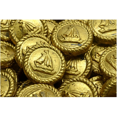 Korálky Plachetnice č.4081 (20x20mm)