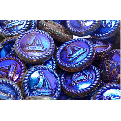 Korálky Plachetnice č.4084 (20x20mm)