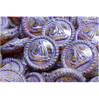 Korálky Plachetnice č.4092 (20x20mm)