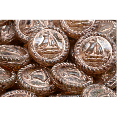 Korálky Plachetnice č.4096 (20x20mm)