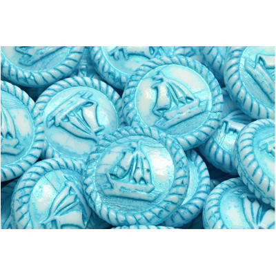 Korálky Plachetnice č.4107 (20x20mm)