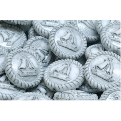 Korálky Plachetnice č.4109 (20x20mm)