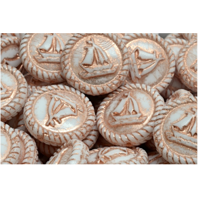 Korálky Plachetnice č.4111 (20x20mm)