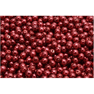 Voskované korálky č. 90 - 4 mm