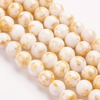 Minerál bílý Nefrit č.11 (8mm)