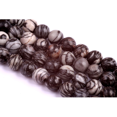 Minerál Jaspis síťovaný č.27 (8mm)