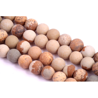 Minerál Jaspis obrázkový č.28 (8mm)