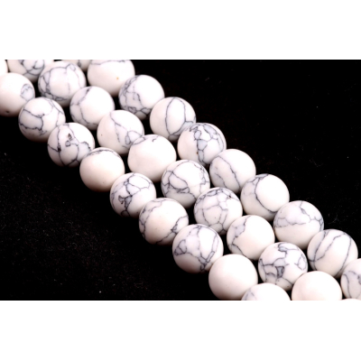 Minerál Howlit č.58 (8mm)