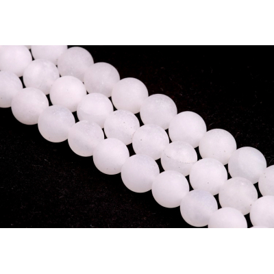 Minerál bílý Nefrit č.83 (8mm)