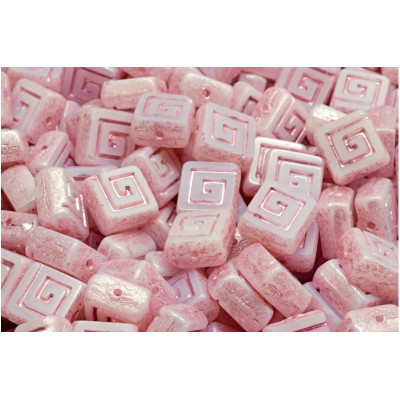 Ploškovaný keltský čtvereček 9x9 mm č. 8