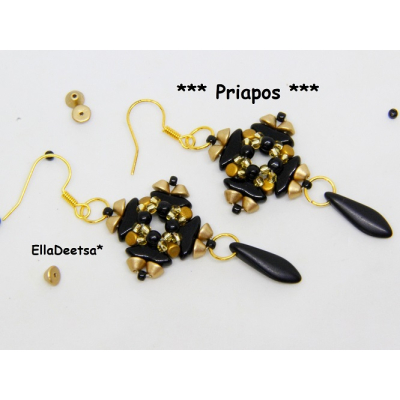 Náušnice Priapos č.1765 - stavebnice