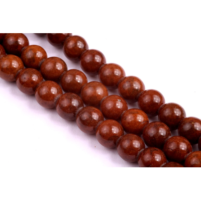 Zkamenělé dřevěné korálky č.144 (8mm)