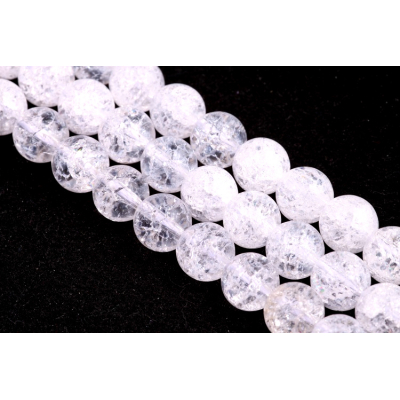 Minerál praskaný křišťál č.168 (8mm)