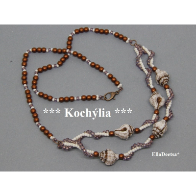 Náhrdelník Kochýlia č.1736 - stavebnice