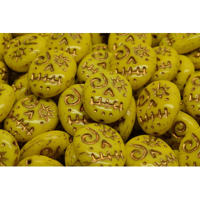 Korálky Maska č. 19 (16x13mm)