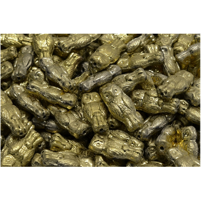 Korálky Sovička č.4 (15x7mm)