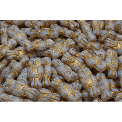 Korálky Sovička č.14 (15x7mm)