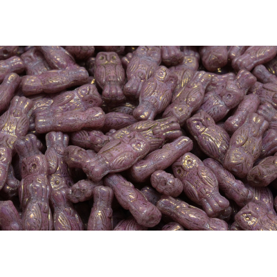 Korálky Sovička č.18 (15x7mm)