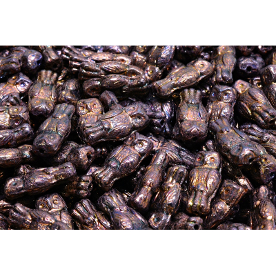 Korálky Sovička č.23 (15x7mm)