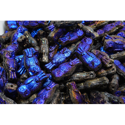 Korálky Sovička č.25 (15x7mm)