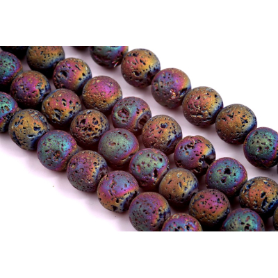 Láva pokovená č.208 (8mm)