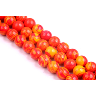 Syntetický Malachit č.217 (8mm)