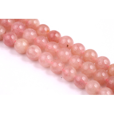 Přírodní jahodový křišťál č.256 (8mm)