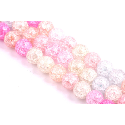 Syntetický praskaný křišťál č.252 (8mm)