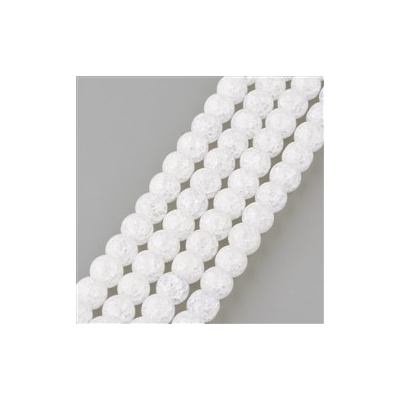 Syntetický praskaný křišťál č.323 (8mm)