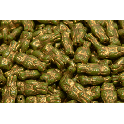 Korálky Sovička č.48 (15x7mm)