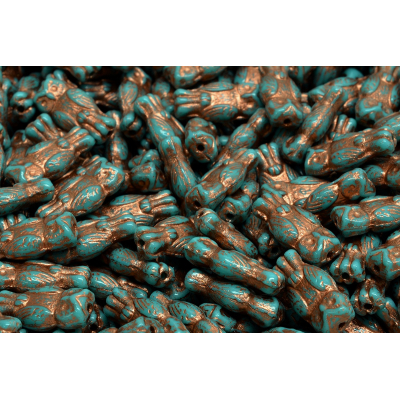 Korálky Sovička č.49 (15x7mm)