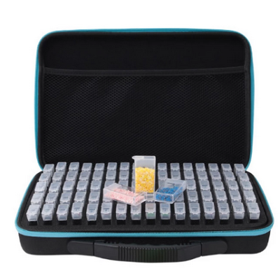 Kufřík na korálky (80 krabiček)