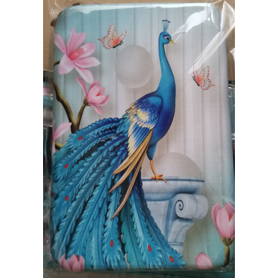 Kufřík na korálky (60 dóz větší) páv