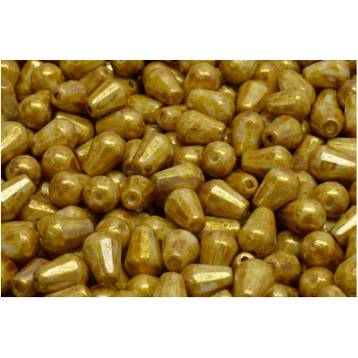 Broušené kapky č. 14 (8x6mm)