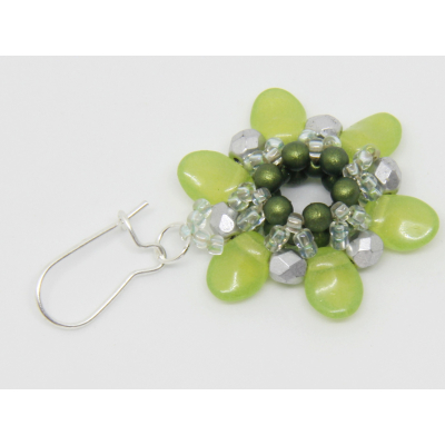 Náušnice Tulip č.1596 - stavebnice