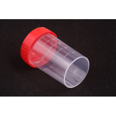 Dóza na korálky - červené víčko 60ml