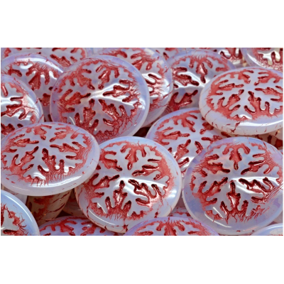 Skleněný kabošon č. 1574 - 21 mm